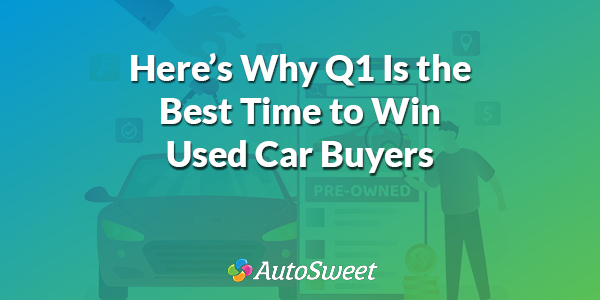 Here's Why Q1 is the best time to win used car buyers