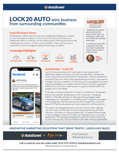 Facebook Case Study Automotive