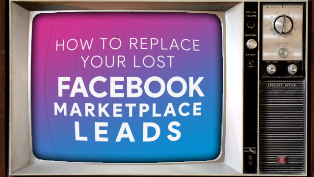 Special Offer - Replace Your Lost Facebook Marketplace Leads - AutoSweet