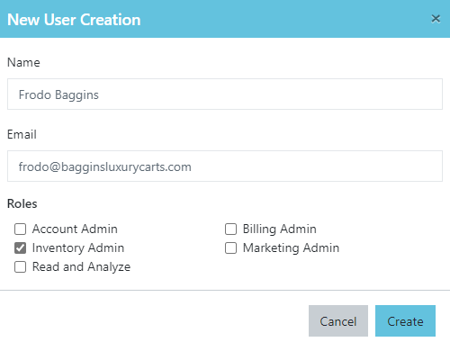 Add AutoSweet User - Step 2