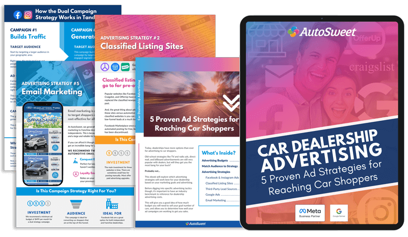 Car Dealership Advertising Ebook Preview