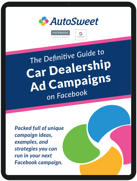 Facebook Car Dealership Ad Campaign Guide Cover