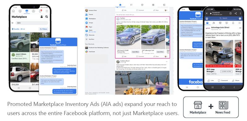 Facebook AIA Ads Will Show in News Feeds and Marketplace